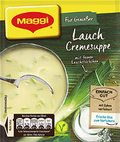 Maggi Für Genießer Lauch Cremesuppe 2 Teller (Tüte)